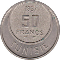 50 francs - French Protectorate