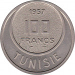 100 francs - Protectorat français
