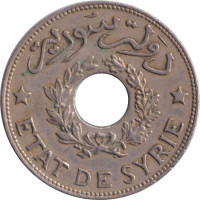 1 piastre - French Protectorate
