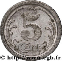 5 centimes - Frévent