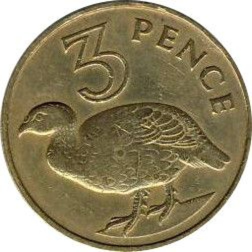 3 pence - Gambie
