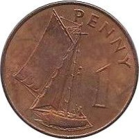 1 penny - Gambia