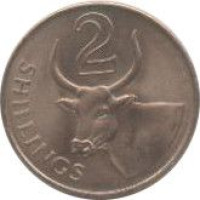 2 shillings - Gambie