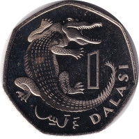 1 dalasi - Gambia