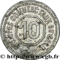 10 centimes - Gard