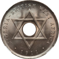 1 penny - Colonies générales et Nigéria