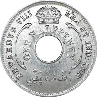 1/2 penny - Colonies générales