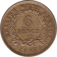 6 pence - General Colonies