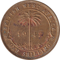 1 shilling - General Colonies