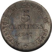5 centimes - Genève