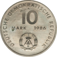 10 mark - République Démocratique Allemande