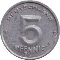 5 pfennig - German Democratic Republic