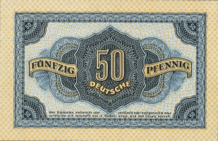 50 pfennig - République Démocratique Allemande