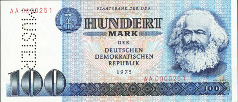 100 mark - République Démocratique Allemande