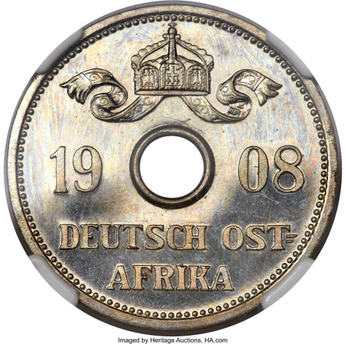 10 heller - German East Africa