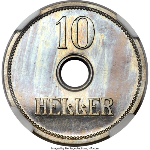 10 heller - German East Africa