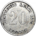 20 pfennig - Empire Allemand
