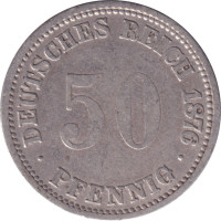 50 pfennig - Empire Allemand
