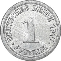 1 pfennig - Empire Allemand
