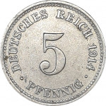 5 pfennig - Empire Allemand