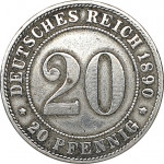 20 pfennig - German Empire
