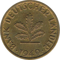 5 pfennig - German Federal Republic