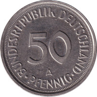 50 pfennig - German Federal Republic