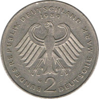 2 mark - République Fédérale Allemande
