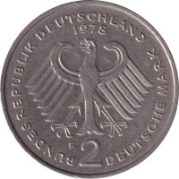 2 mark - German Federal Republic