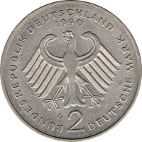 2 mark - German Federal Republic