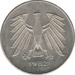 5 mark - République Fédérale Allemande