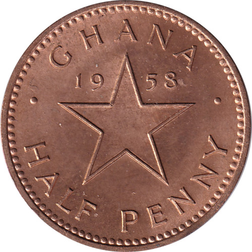 1/2 penny - Ghana