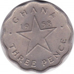 3 pence - Ghana