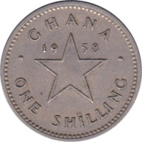 1 shilling - Ghana