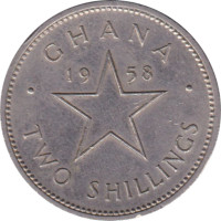 2 shillings - Ghana