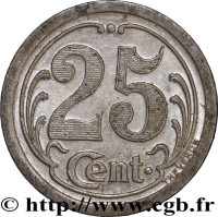 25 centimes - Gournay-en-Bray