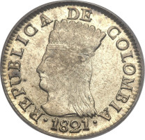 2 reales - Grande Colombia