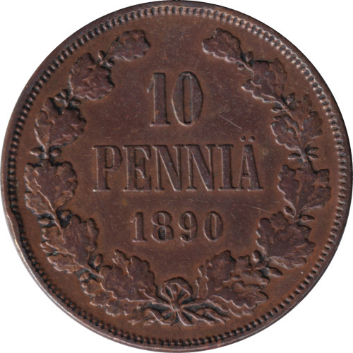 10 pennia - Grand duché