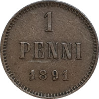 1 penni - Grand duché