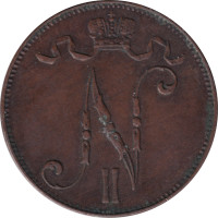 5 pennia - Grand duché