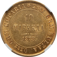 10 markkaa - Grand duché