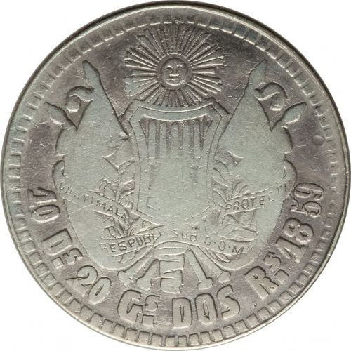 2 reales - Guatemala