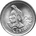 25 centimos - Guatemala