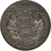 4 reales - Guatemala