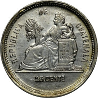 25 centavos - Guatemala