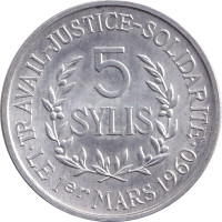 5 sylis - Guinea