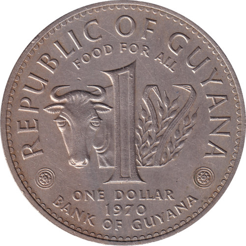 1 dollar - Guyana