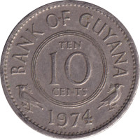 10 cents - Guyana