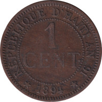 1 centime - Haiti