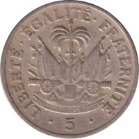 5 centimes - Haiti
